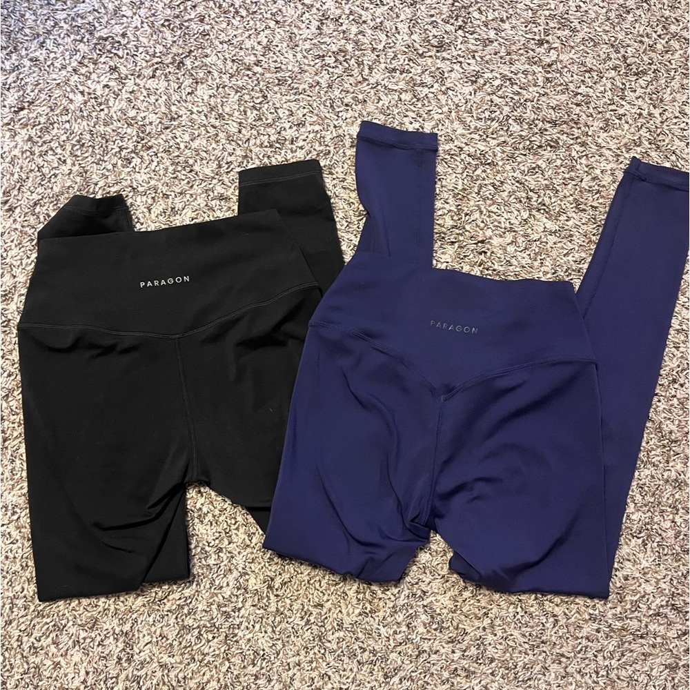 2 pairs of Paragon leggings, size small